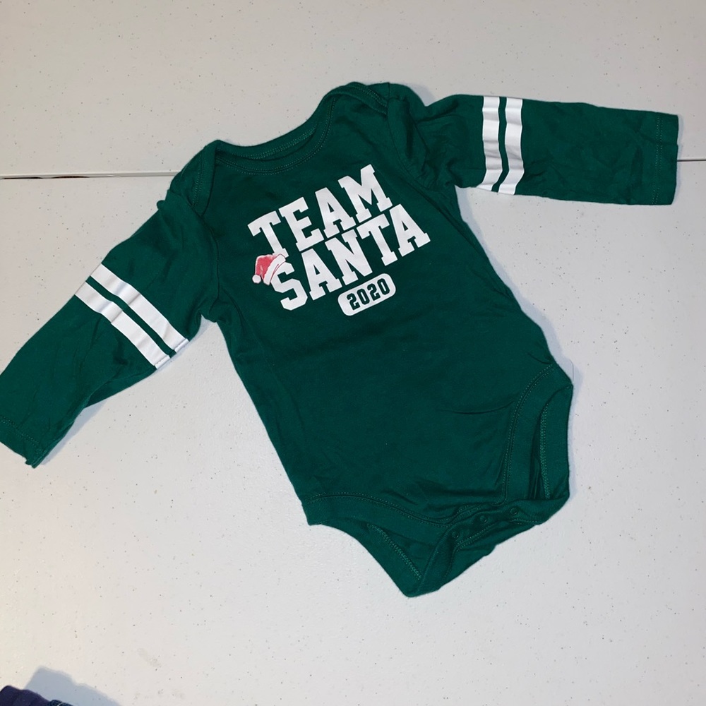 Long sleeve infant onesie